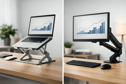 Monitor Arm vs Laptop Stand: Which Improves Ergonomics More?