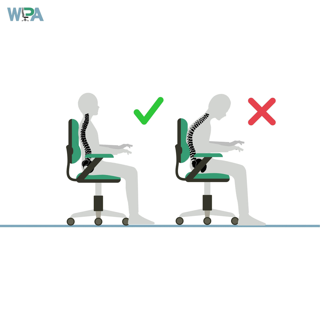 WorkplaceAdjustments.in ergonomic seating designed to promote proper posture and wellbeing