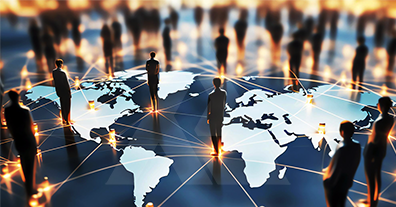 Globally connected image 