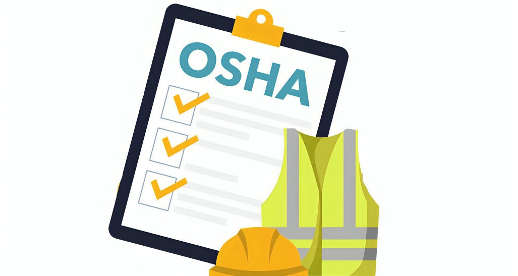 Osha logo with safety kit