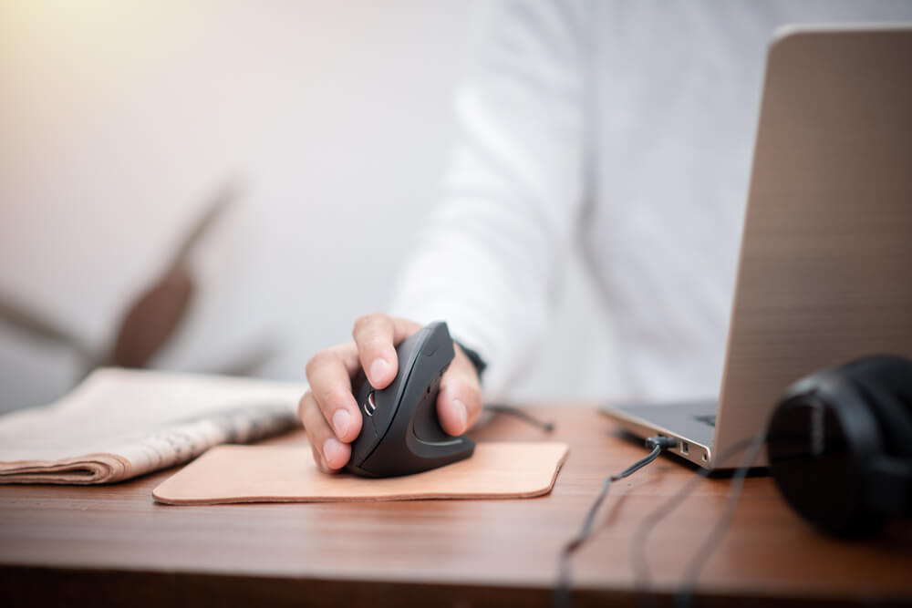 image of a vertical mice