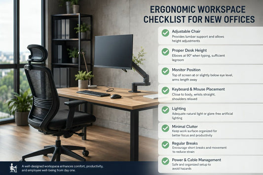 Ergonomic Workspace Checklist for New Offices