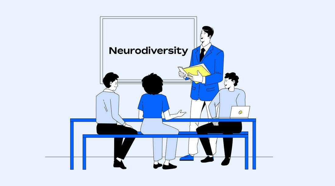 Illustration that discuss neurodiversity