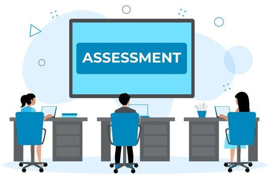 Assessment on a display