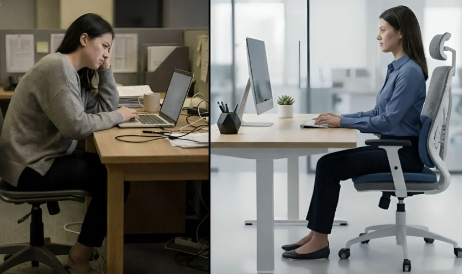 Ergonomic Chair vs. Normal Chair: The Intersection of Luxury, Design, and Well-being