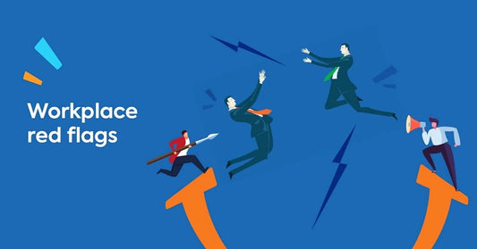 Workplace red flags illustrations