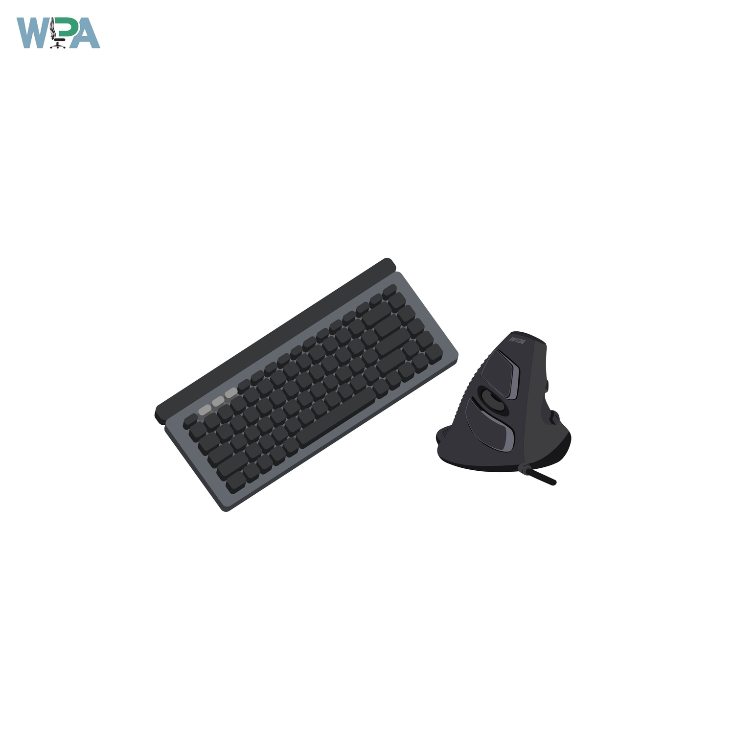Mice and keyboards from WorkplaceAdjustments.in to support posture and improve productivity
