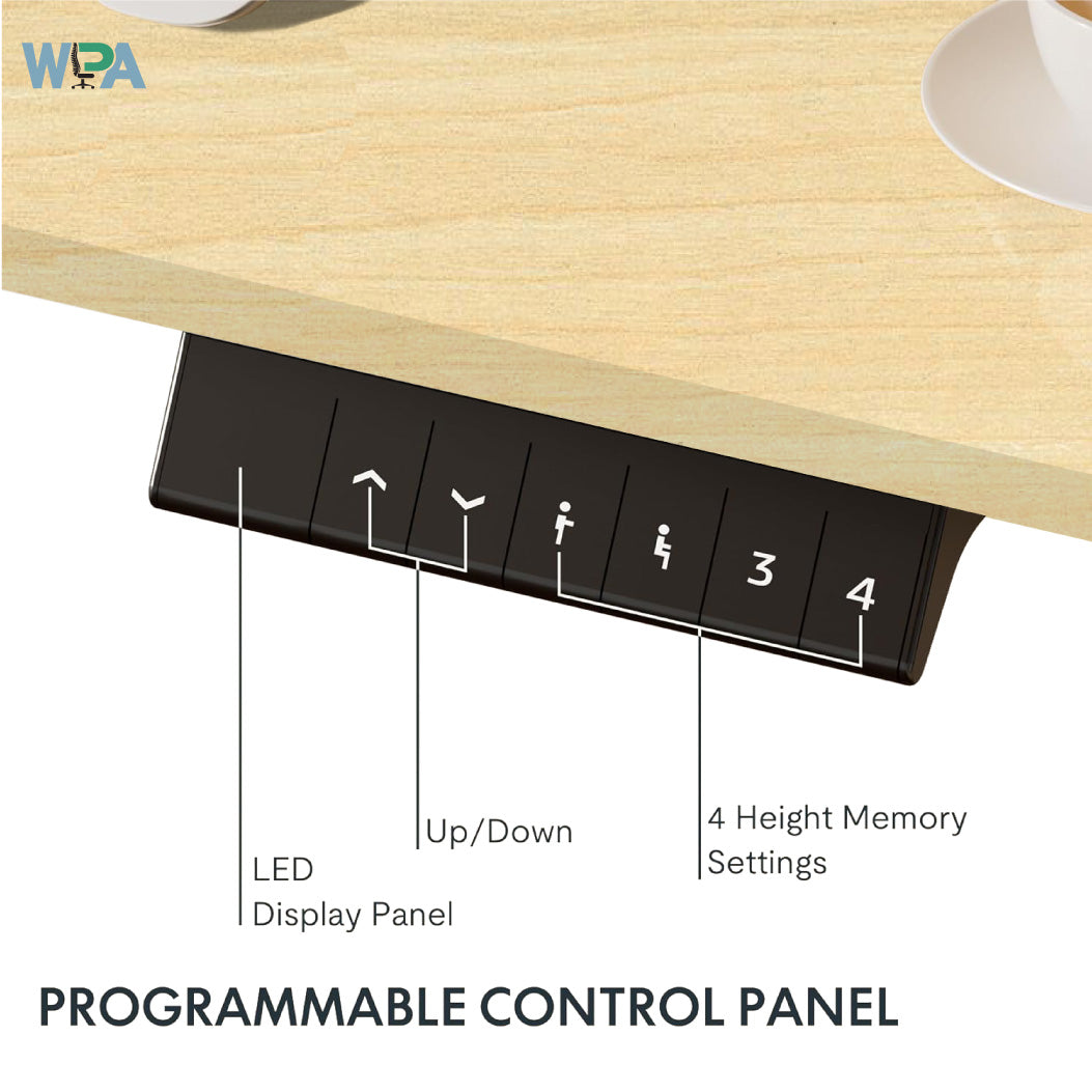 WPA Elevate Sit-Stand Desk by WorkPlace Adjustments