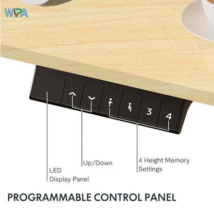 WPA Elevate Sit-Stand Desk by WorkPlace Adjustments