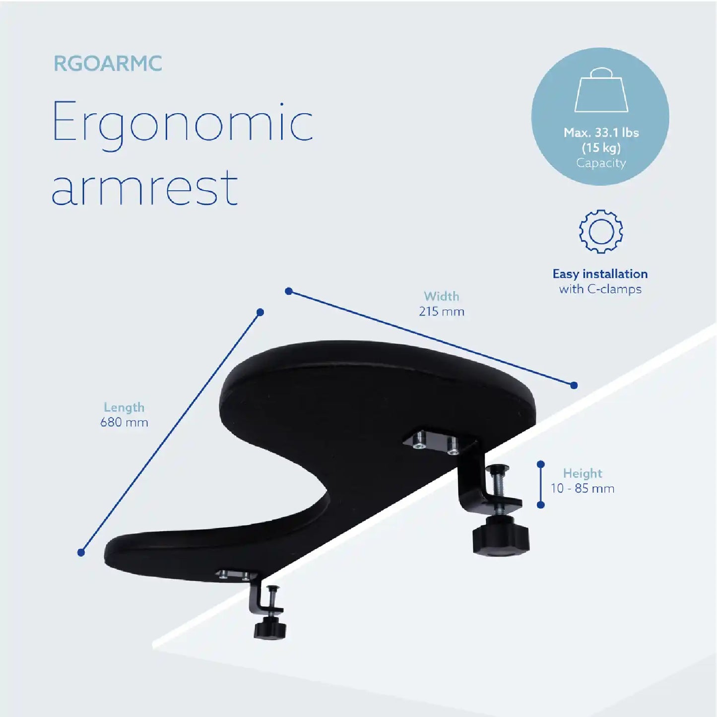 R-Go Ergonomic Armrest | WPA India