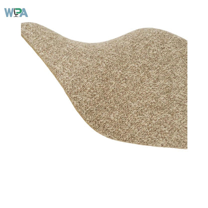 Beige carpet sample on a white background with WIPA logo.