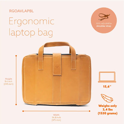 R-Go Viva 15.6″ Laptop bag (brown) | WPA India