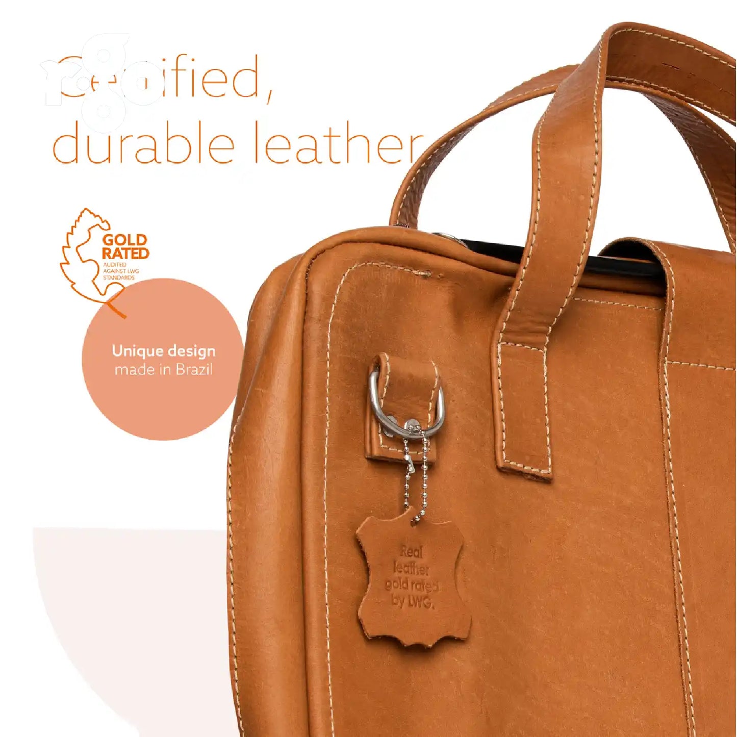 R-Go Viva 15.6″ Laptop bag (brown) | WPA India