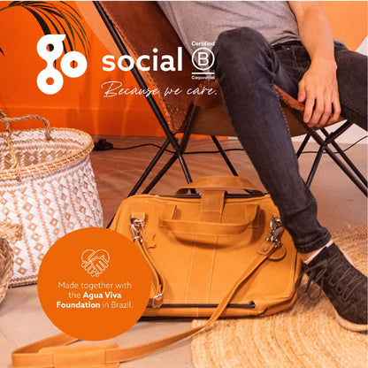 R-Go Viva 15.6″ Laptop bag (brown) | WPA India