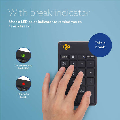R-Go Numpad Break (black, wireless) | WPA India