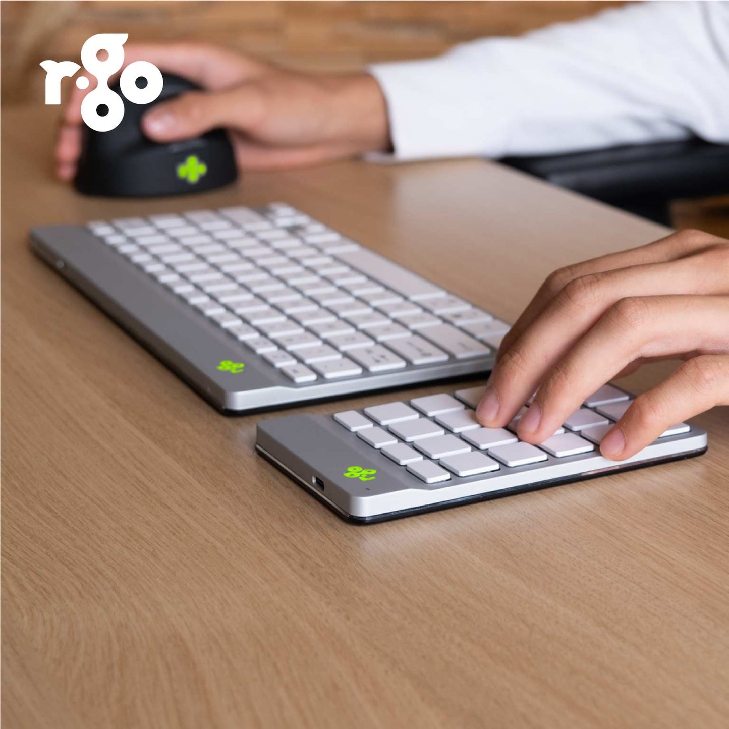 R-Go Numpad Break (white, wireless) | WPA India