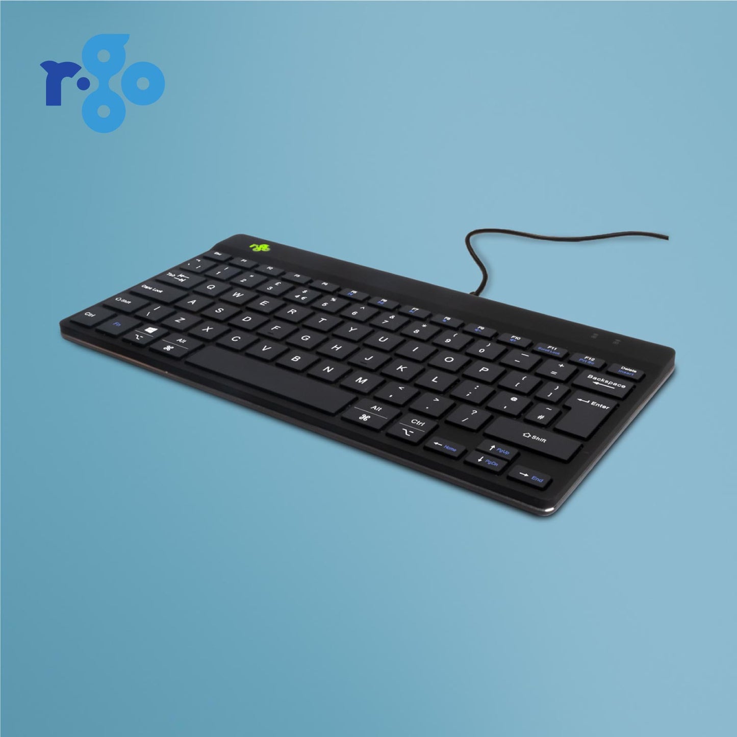 R-Go Compact Break (black, wired, QWERTY – UK) | WPA India