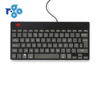 R-Go Compact Break (black, wired, QWERTY – UK) | WPA India