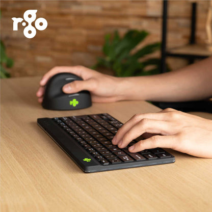 R-Go Compact Break Keyboard (Black, Wireless, QWERTY – UK) | WPA India