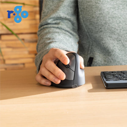 R-Go HE Break Ergonomic Mouse (Small, Right-Handed, Wired, Black) | WPA India