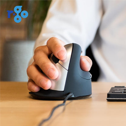 R-Go HE Break Mouse (medium, right, wired) | WPA India