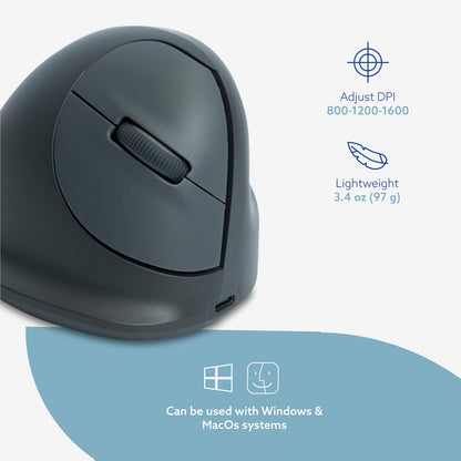 R-Go HE Basic Vertical mouse (medium, right) | WPA India
