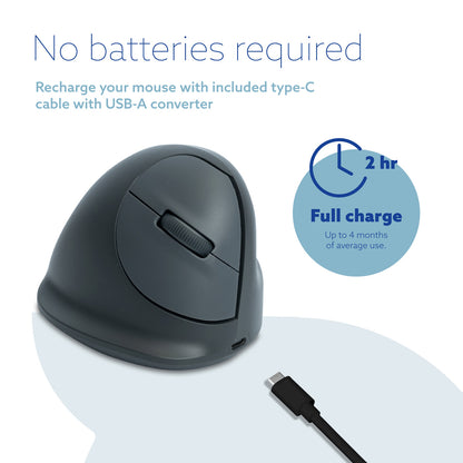 R-Go HE Basic Vertical mouse (medium, right) | WPA India