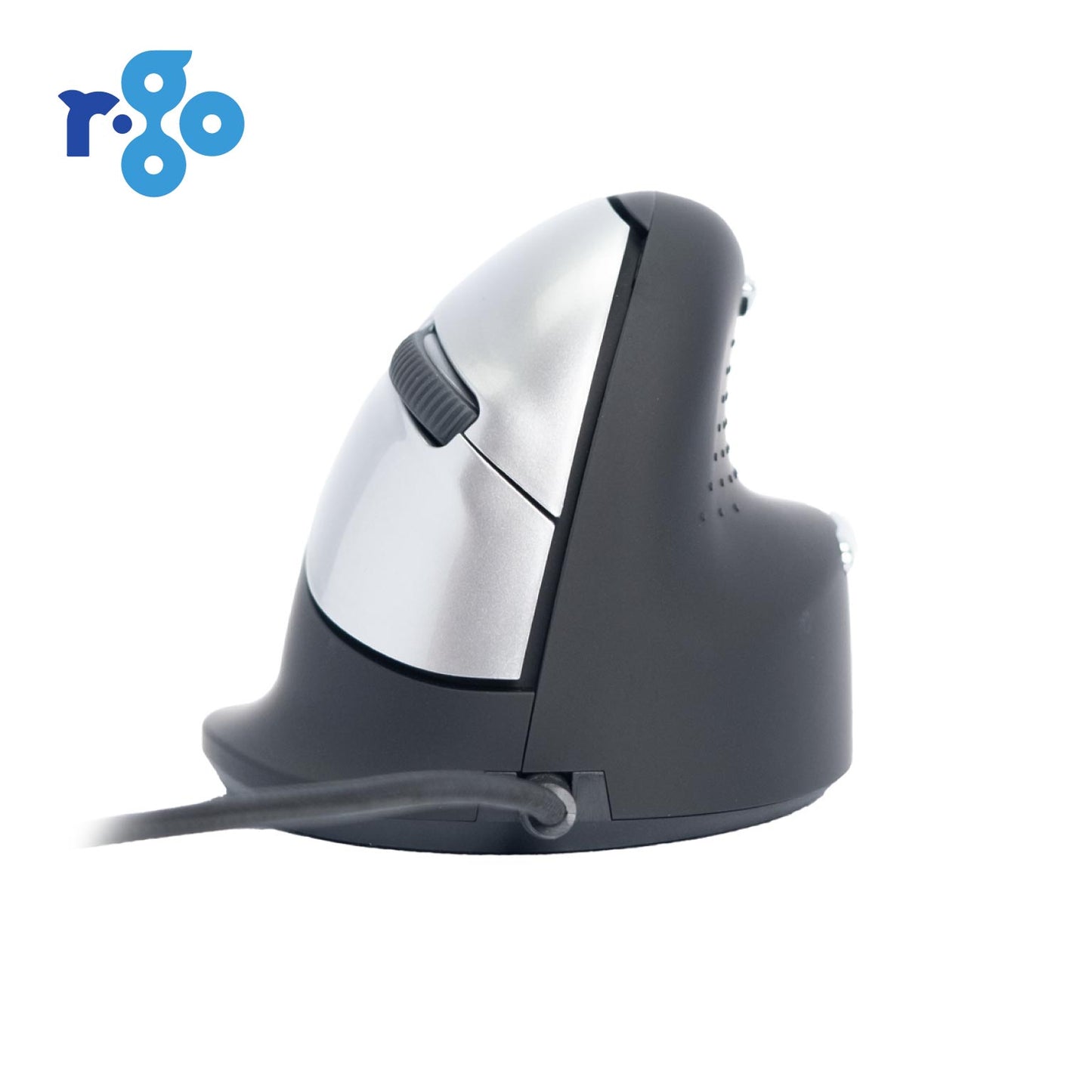 R-Go HE Break Mouse (large, right, wired, Black) | WPA India