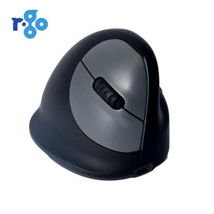 R‑Go HE Break Ergonomic Mouse (Large, Right‑Handed, Bluetooth, Black) | WPA India