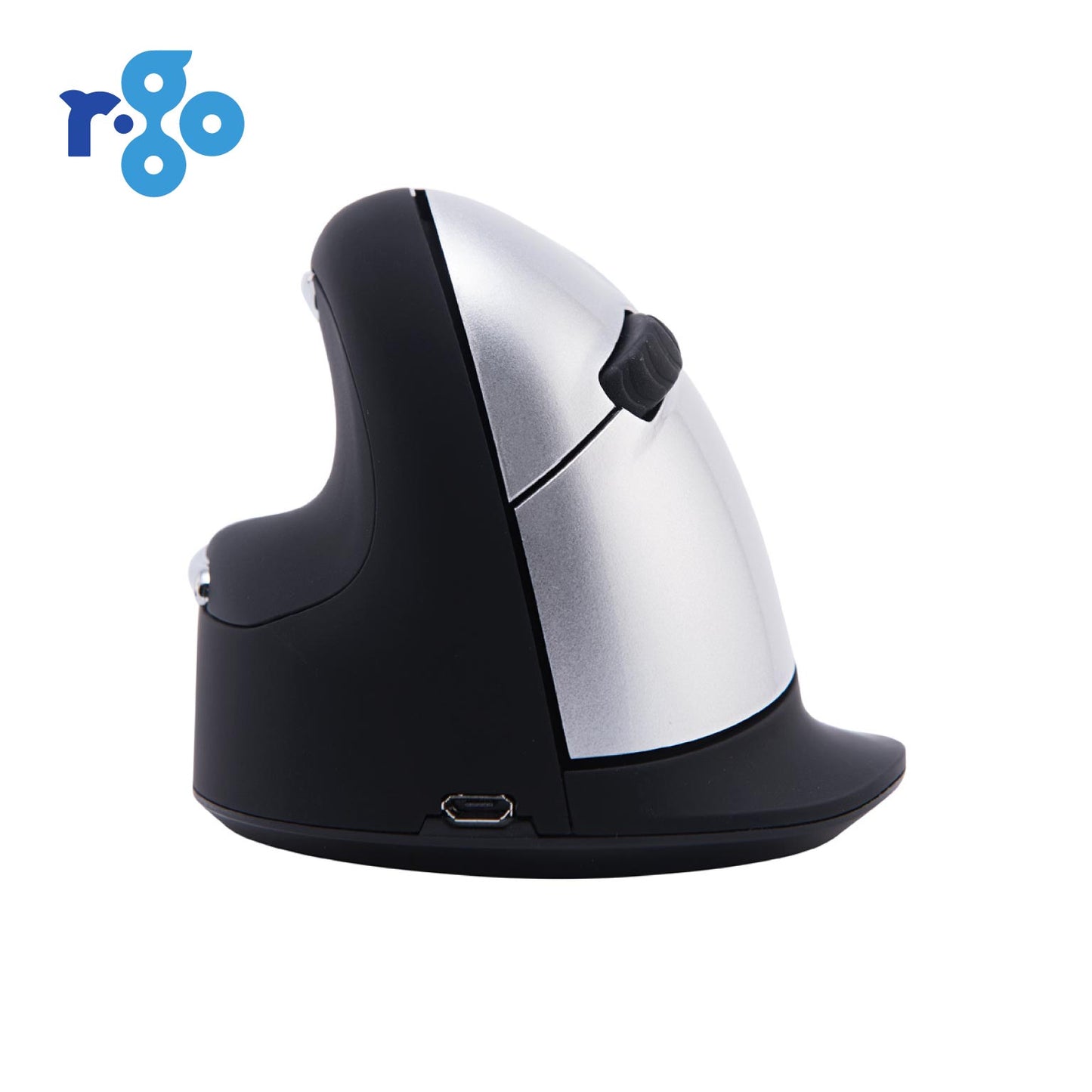 R-Go HE Break Ergonomic Mouse (Large, Left-Handed, Wireless, Black) | WPA India