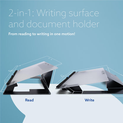 R-Go Read2Write Document holder (matte acrylic) | WPA India