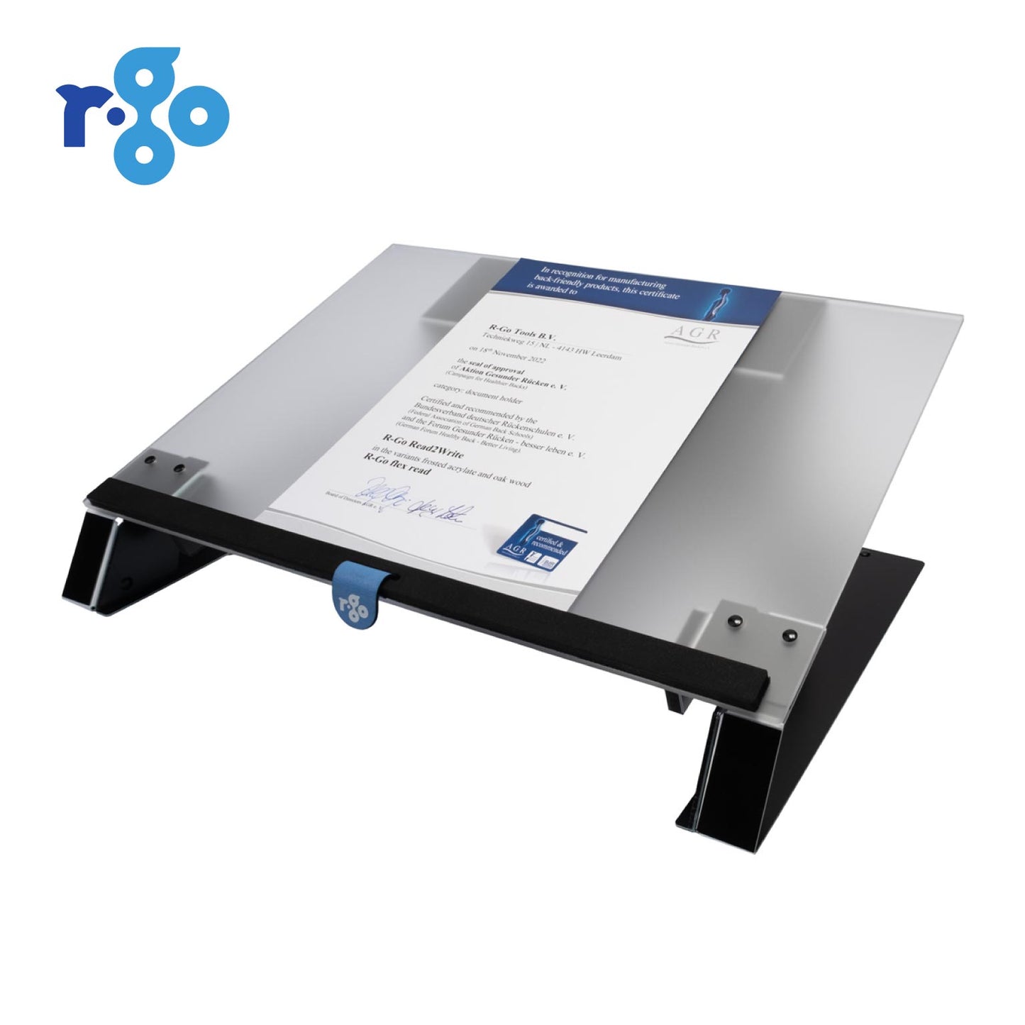 R-Go Read2Write Document holder (matte acrylic) | WPA India