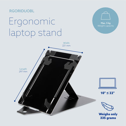 R-Go Riser Duo Tablet and Laptop stand | WPA India