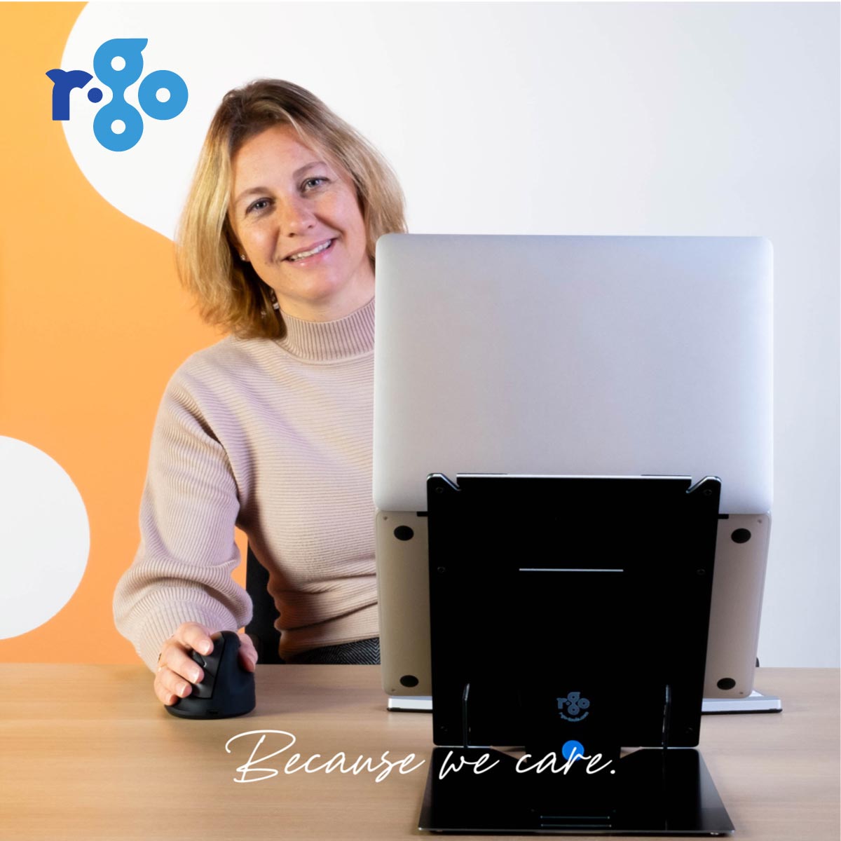 R-Go Riser Duo Tablet and Laptop stand | WPA India