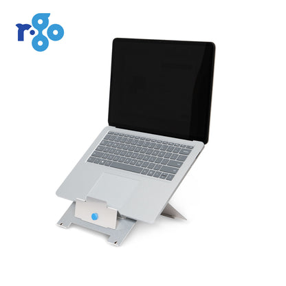 R-Go Riser Flexible Laptop stand (silver) | WPA India