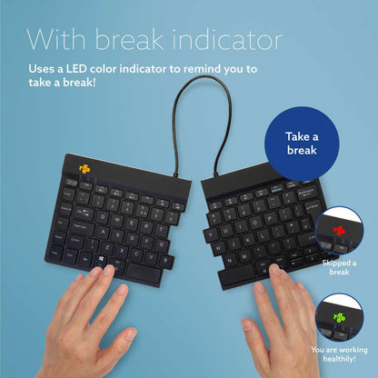 R-Go Split Break (black, wireless, QWERTY – UK) | WPA India