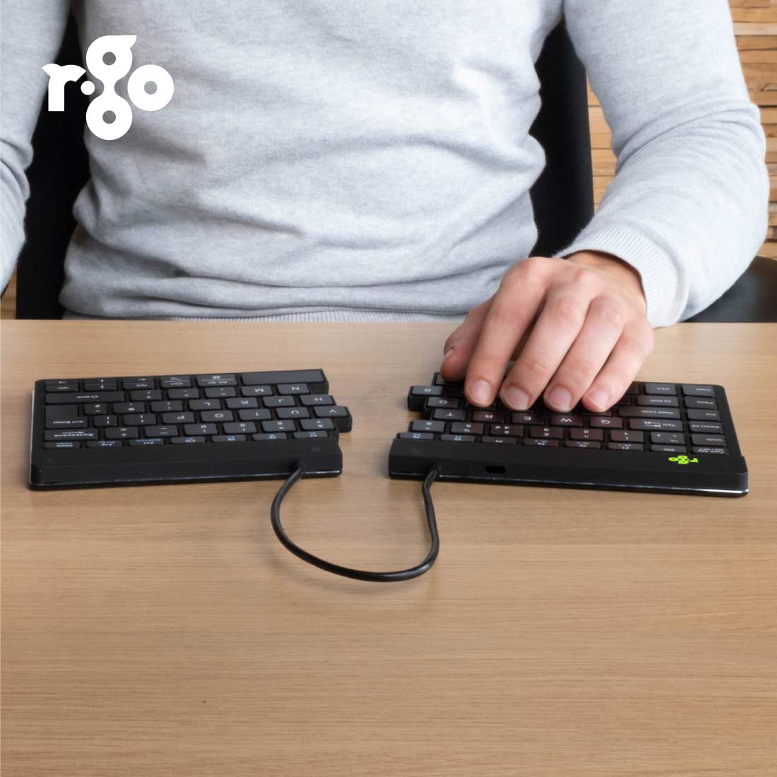 R-Go Split Break (black, wireless, QWERTY – UK) | WPA India