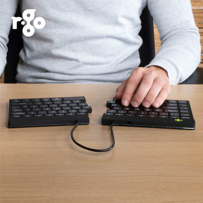 R-Go Split Break (black, wireless, QWERTY – UK) | WPA India