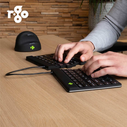 R-Go Split Break (black, wireless, QWERTY – UK) | WPA India