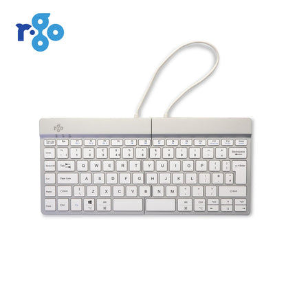 R‑Go Split Break Keyboard (White, Wireless, QWERTY – UK) | WPA India