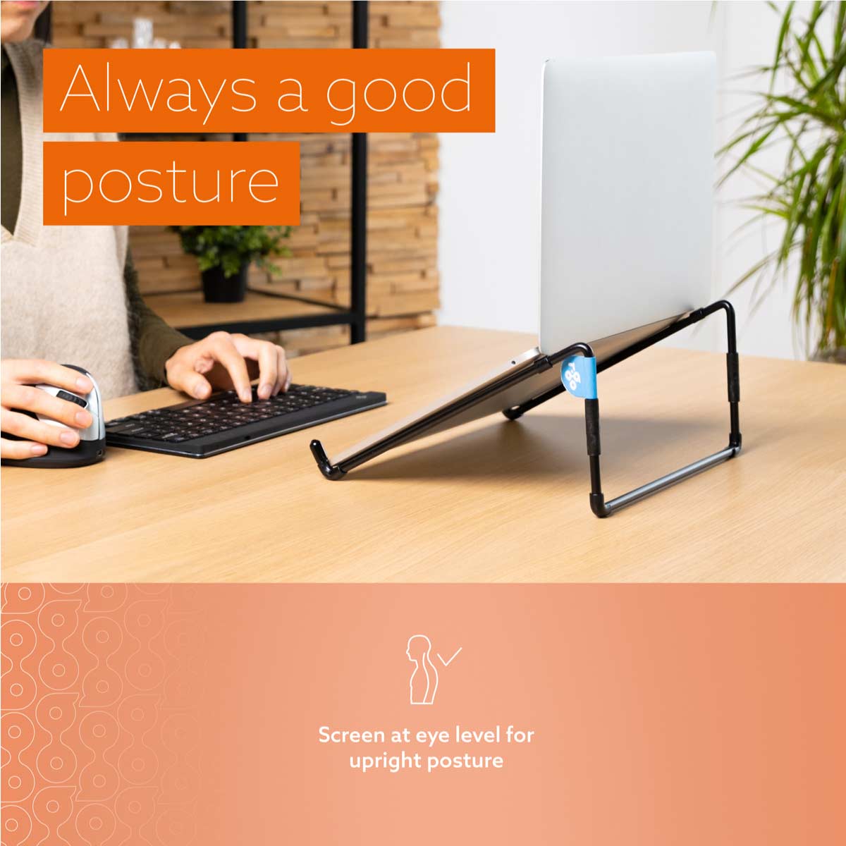 R-Go Steel Travel Laptop stand | WPA india