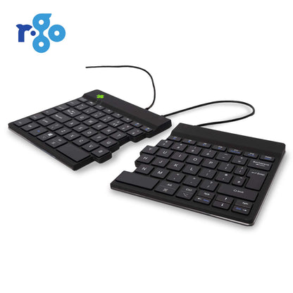 R‑Go Split Break V2 Keyboard (Black, Wired, QWERTY – UK) | WPA India