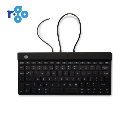 R‑Go Split Break V2 Keyboard (Black, Wired, QWERTY – UK) | WPA India