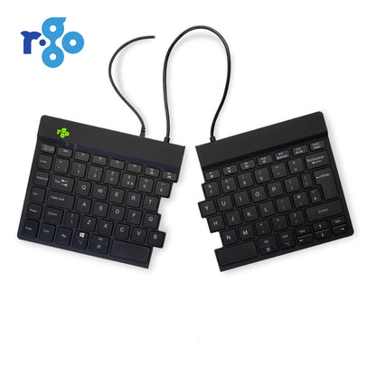 R‑Go Split Break V2 Keyboard (Black, Wired, QWERTY – UK) | WPA India