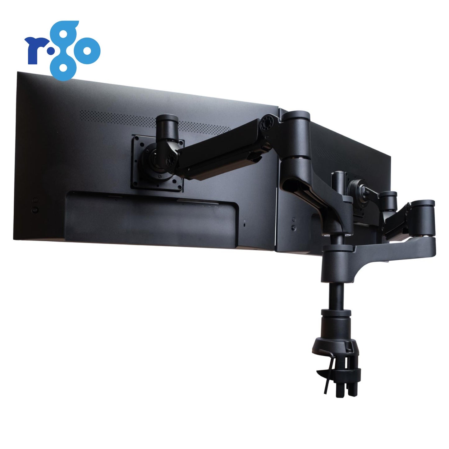 R-Go Double Monitor Arm (Caparo) | WPA India