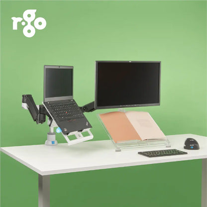 Laptop holder R-Go Morelia, module for Caparo and Zepher monitor arm | WPA india