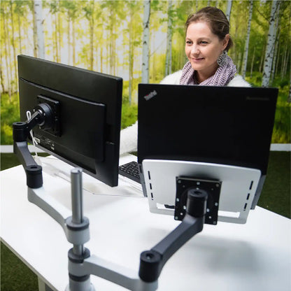 Laptop holder R-Go Morelia, module for Caparo and Zepher monitor arm | WPA india