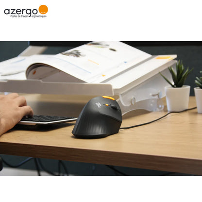 Azergo X-PER 70 Right and Left Handed Vertical Mouse by WorkPlace Adjustments